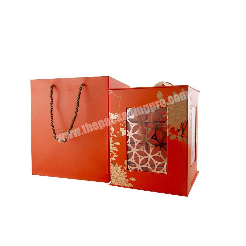 Pancake Gift Box Paper Hollow Box Food Packaging Box