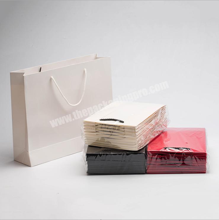paper bag supplier luxury paper bag with ribbon customized paper bags