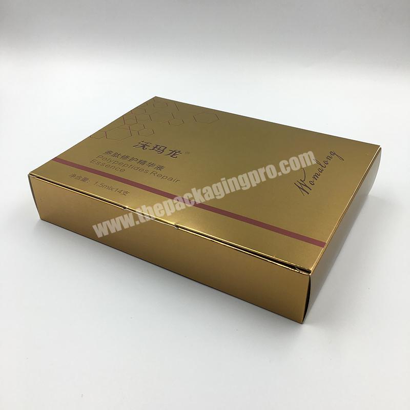 Paper box custom printed skin care folding packaging gift box,cosmetics carton packaging