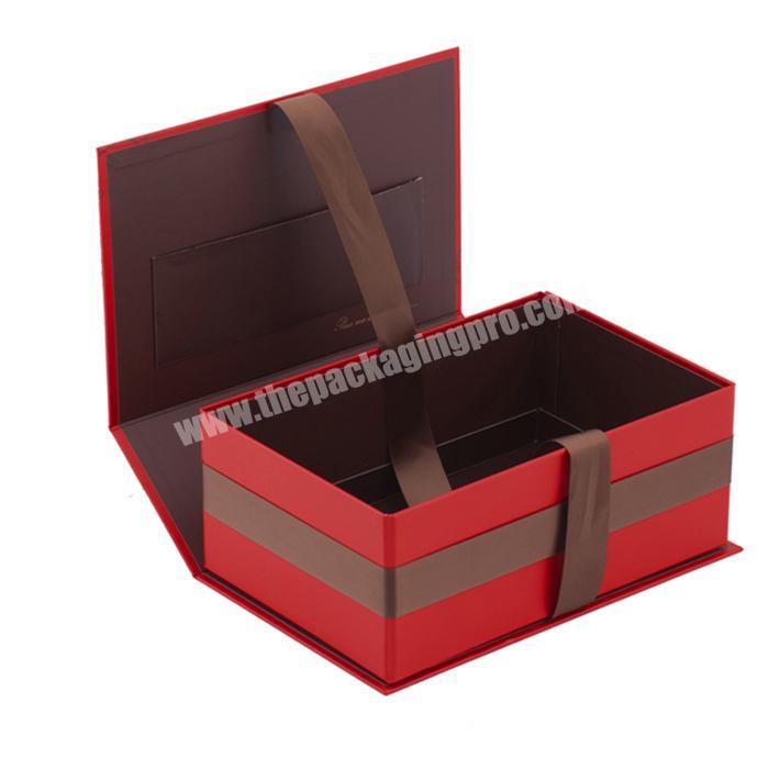 Paper Box Gift Box With Ribbon for clothes