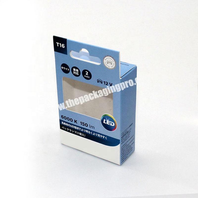 Paper Box Packaging Foldable Kraft Paper Box Electronic Packaging Box
