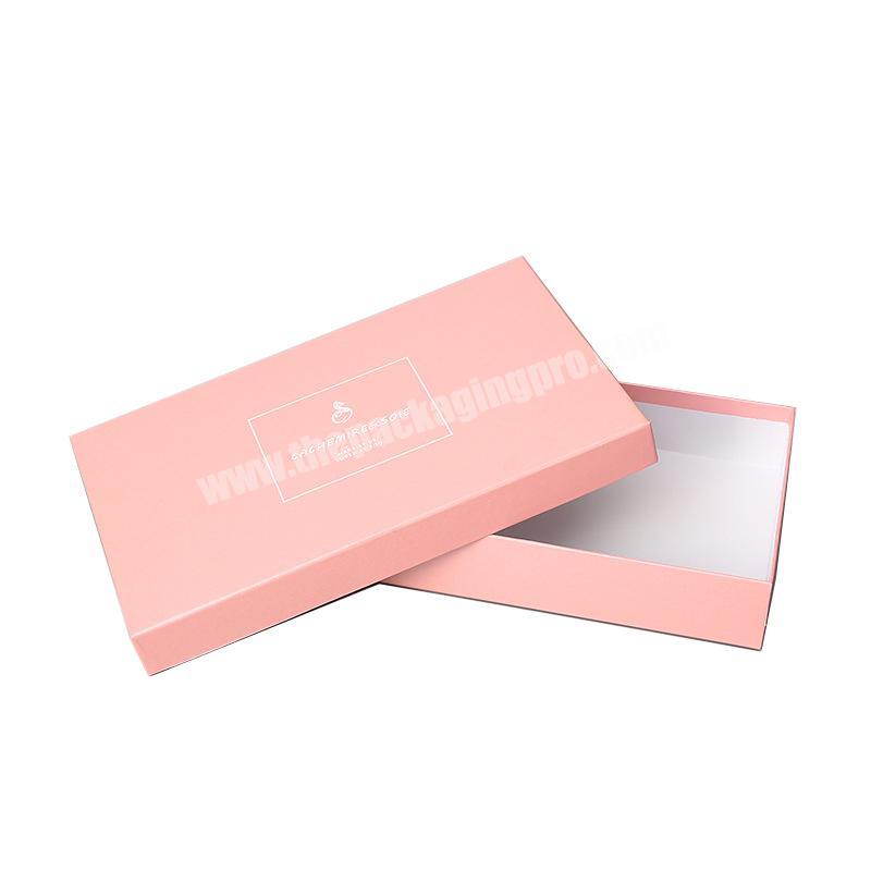 paper box packaging for clothes custom logo