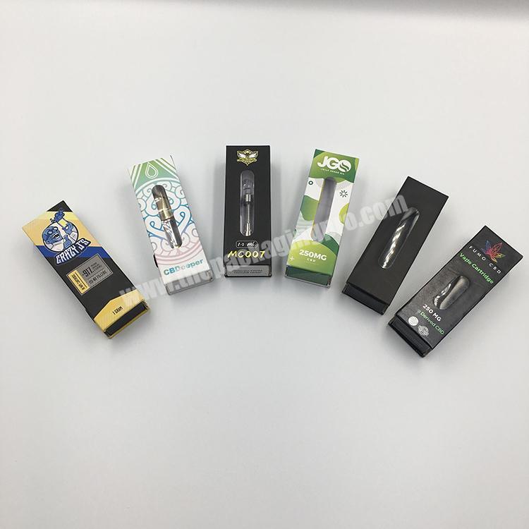 Paper Cardboard Drawer Box Luxury folding box with sleeve for a disposable Vape pen