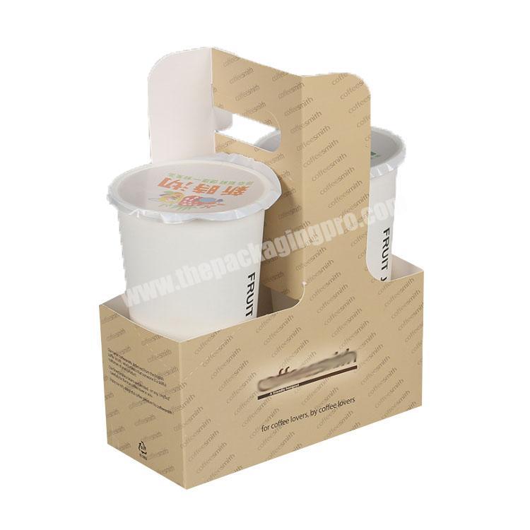 paper folding box custom packaging box take away boxes with handle