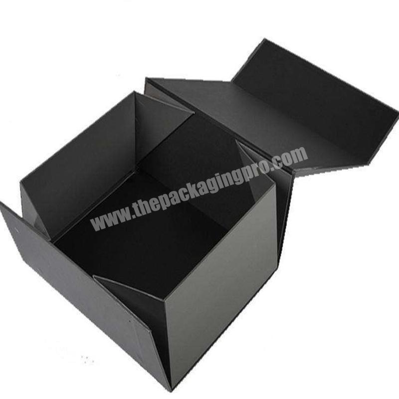 paper folding magnetic box,magnetic closure gift box