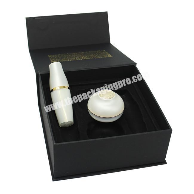 Paper Gift Box For Cosmetic Magnetic Box With Lid Rigid Cardboard Gift Box