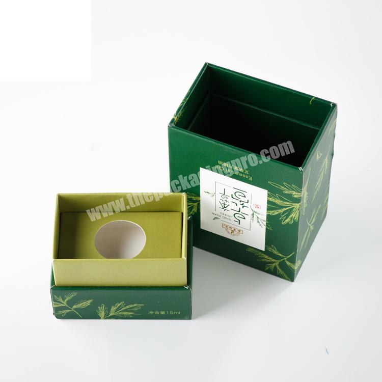 paper logo printed luxury perfume gift box packaging wholesale