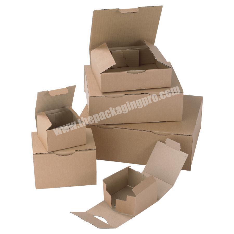 Paper Mailer Bag Box Paper Sacks With Self Adhesive Strip Corrugated Paper Packaging Wholesale