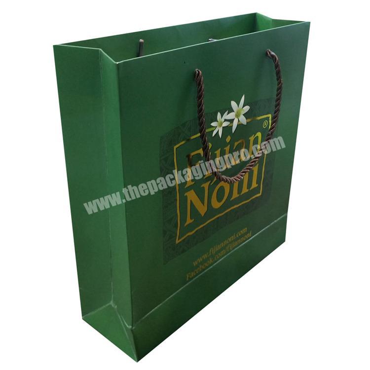 Paper Package Manufacturer low cost customized Christmas paper bag