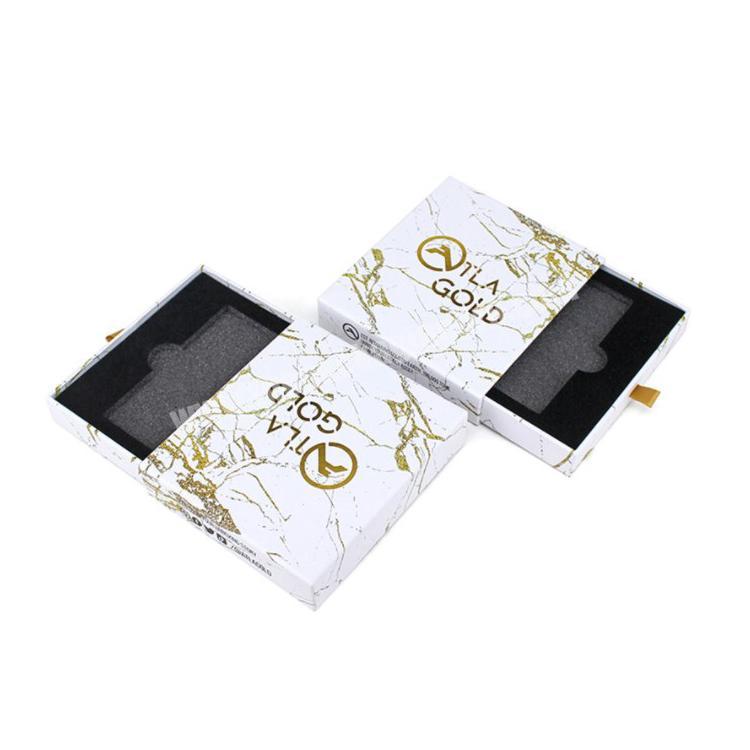 Paper Packaging Cardboard Box white Small Packaging Gift Box Paper Drawer Boxes Gift Jewelry Boxes