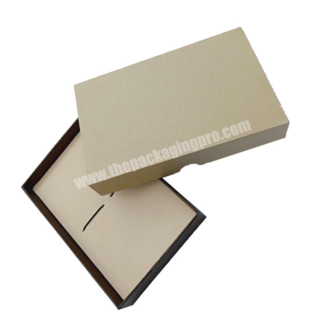 paper packaging custom logo cufflink box