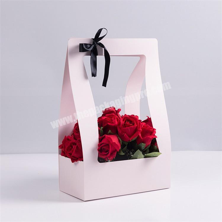 paper packaging rose flower box cardboard