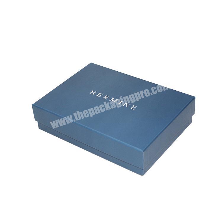 paperboard packaging box with lid template