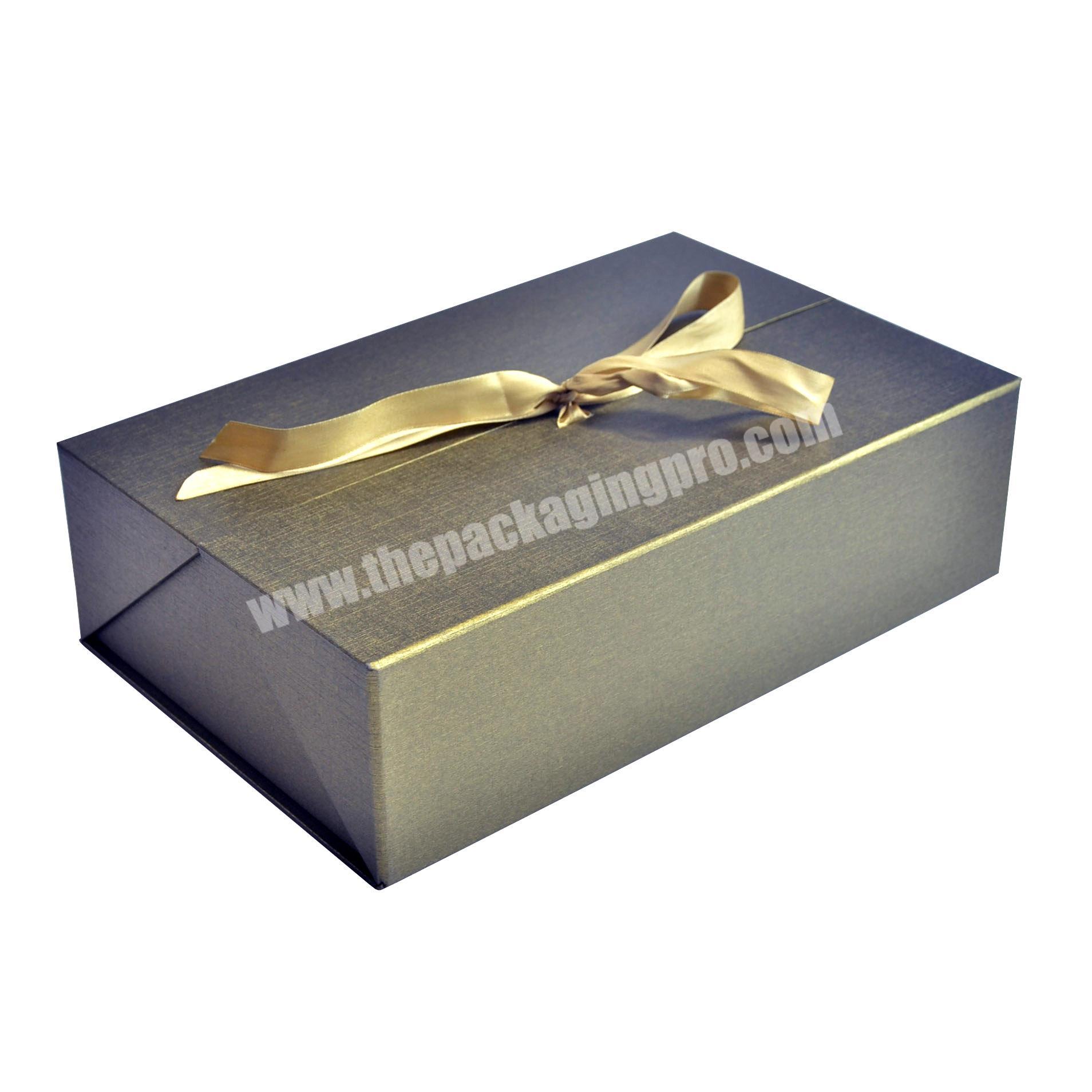 Paperboard Paper Packaging Food Candy Chocolate Cupcake Gift Box With Ribbon