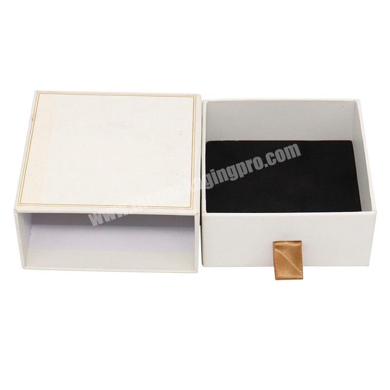 Paperboard Paper Type and Accept Custom Printing Drawer Packaging Gift Box For Lewelry