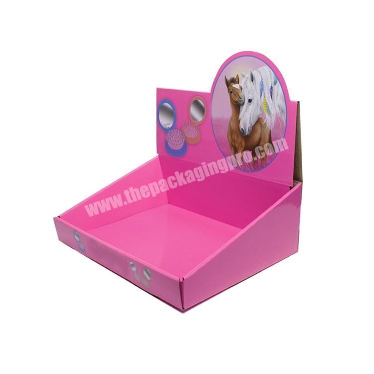 paperboard retail displays collapsable corrugated box counter display boxes cardboard