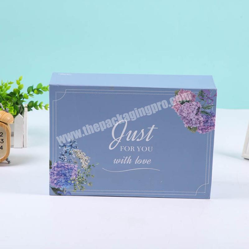 Paperboard Tube Red Products Nail Polish Packaging Silver Foil Floding Recycled Flat Folding Special Cosmetic Gift Paper Box