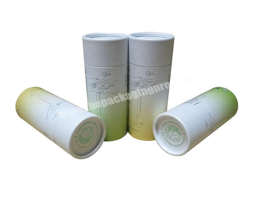 Pearly-luster Coating Box Paper Tea Packaging Canister