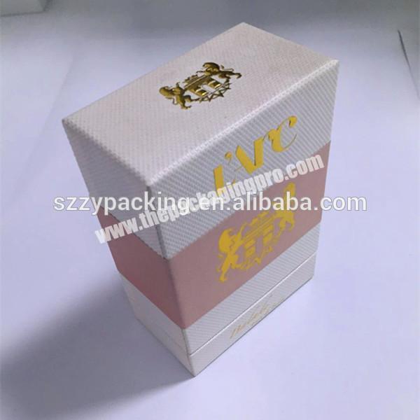Perfume box design templates perfume sample gift box with inlay