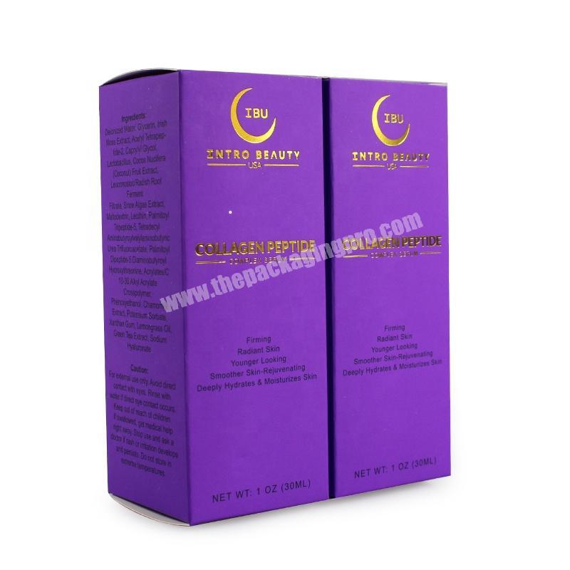 Perfume box design,manufacturer of paper packaging perfume box with embossed gold stamping logo