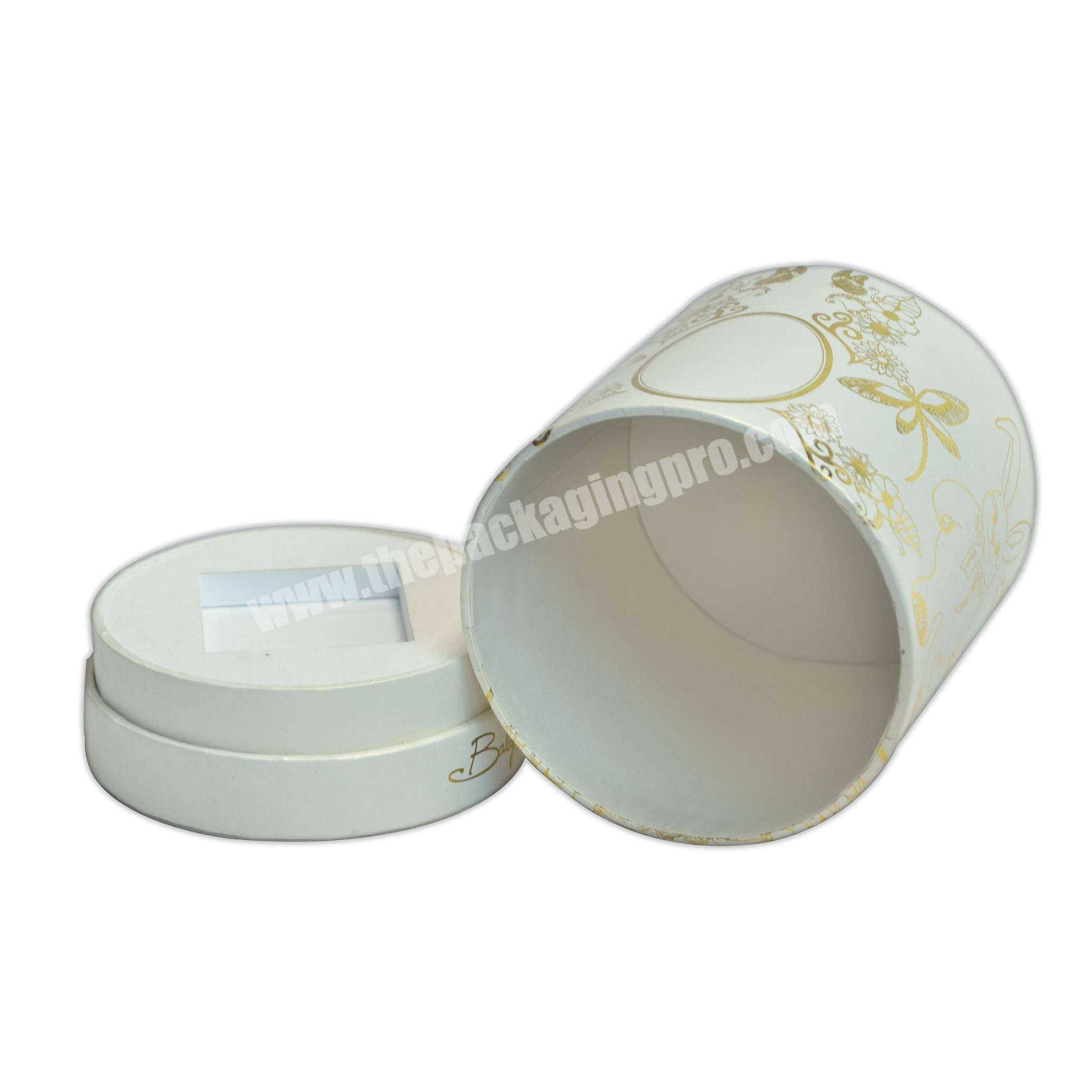 Perfume Paper Box Cylinder Tube Container Paper Box for Perfume Packing