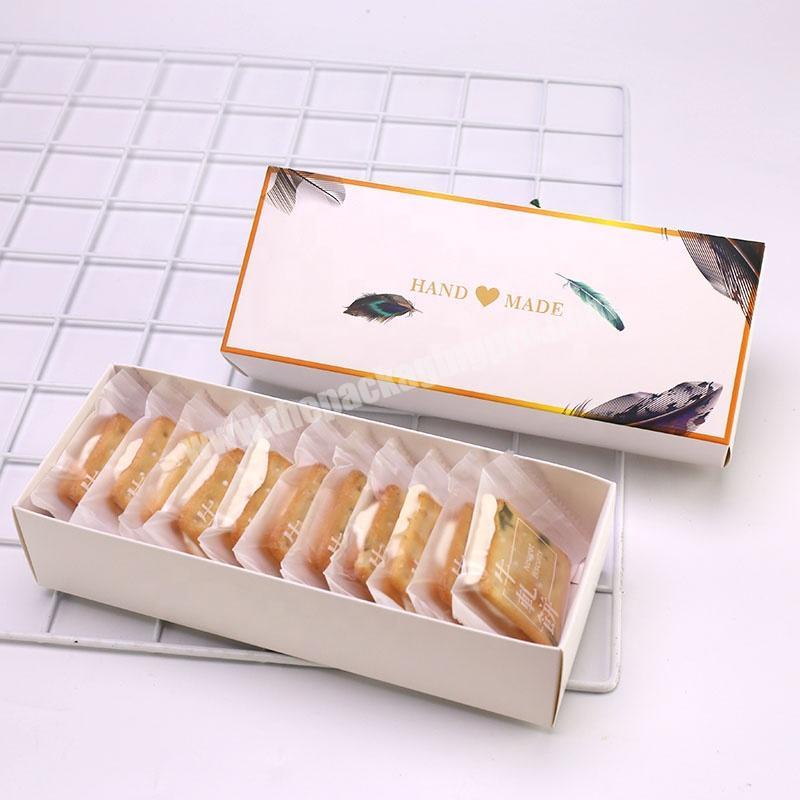 Persnalised Matt Lamination White Paper Small Candy Gift Packaging Wedding Party Favor Candy Box