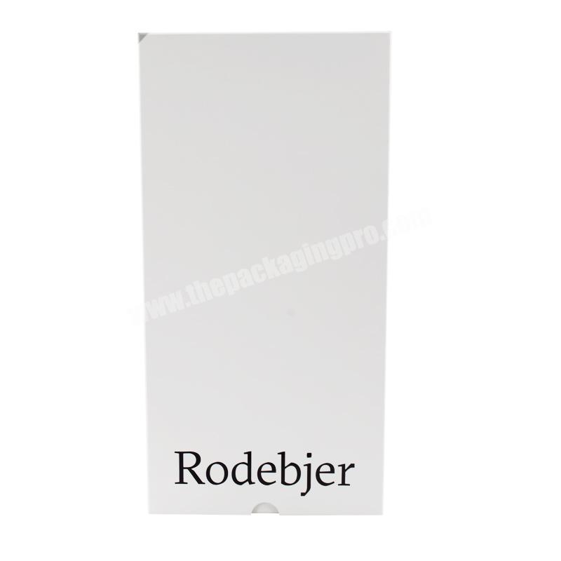 Personal paper label custom drawer type white stock card paper box