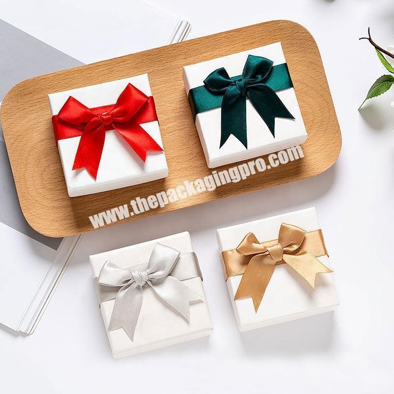 Personalised eco custom logo printed hard rigid cardboard sliding jewelry packaging sliding gift box luxury paper drawer box