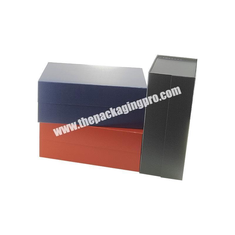 Personalizada color luxury magnetic gift box packaging cajas de regalo