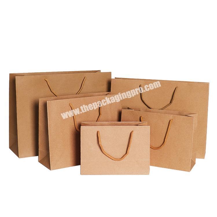 personalizado CMYK brown bolsa de papel craft for embalaje