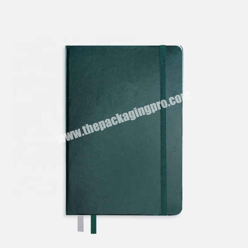 Personalized Custom 2021 A5 A6 Pocket Diary Mini Hardcover Note Book PU Leather Pocket Size Journal Notebook With Elastic Band