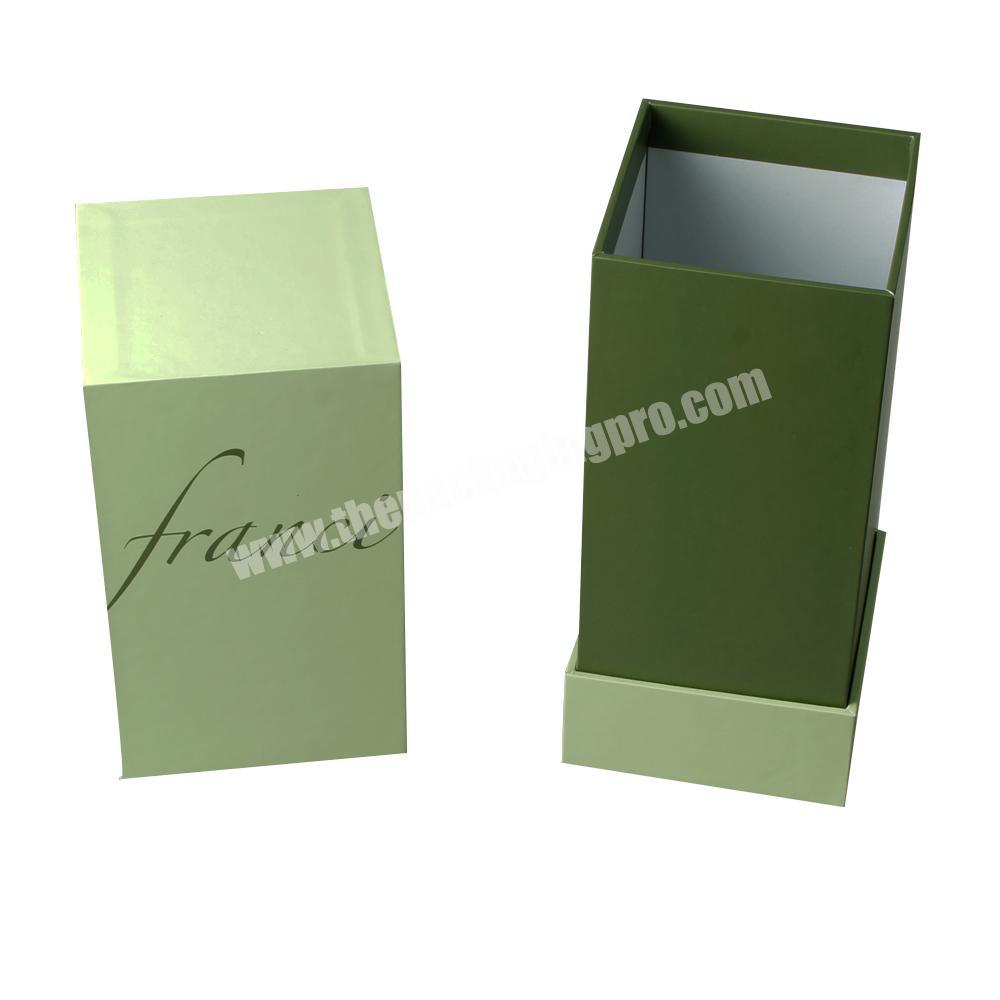 Personalized custom logo size candle packaging box gift cardboard