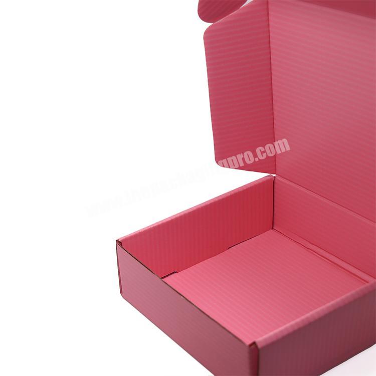 Personalized custom printed logo mailing corrugated product packaging paper shipping boxes