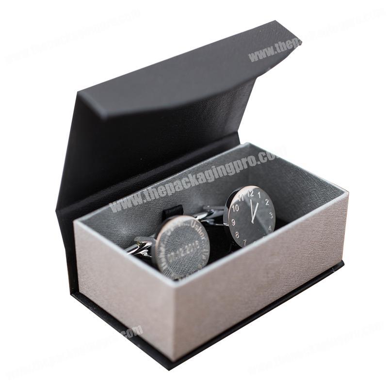 Personalized design cardboard make your own gift cufflinks packaging box