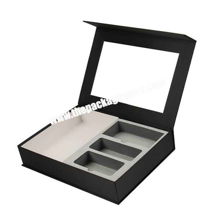 Personalized magnetic closure custom sunglasses packaging boxes set