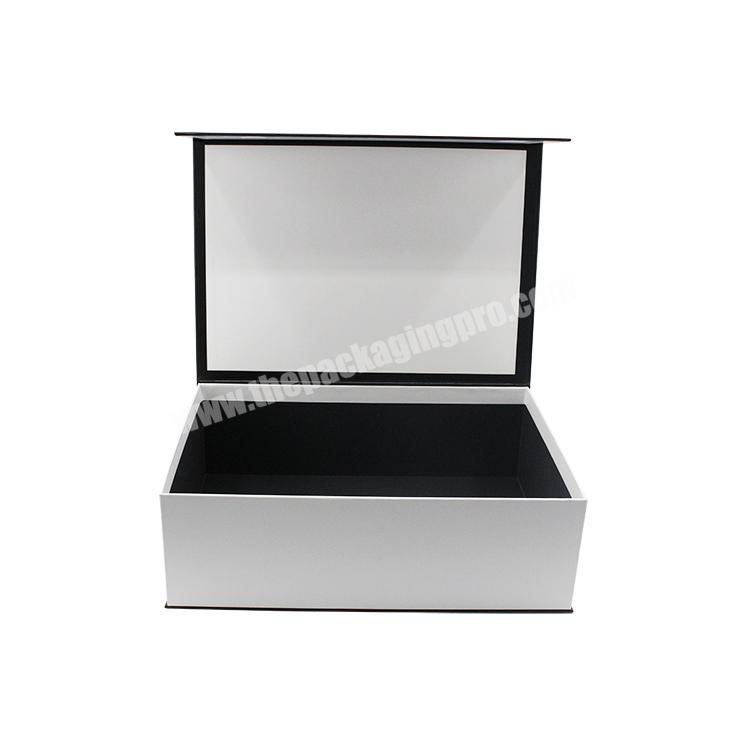 Personalized white cardboard paper custom luxury paper gift cardboard magnetic packaging box for packing