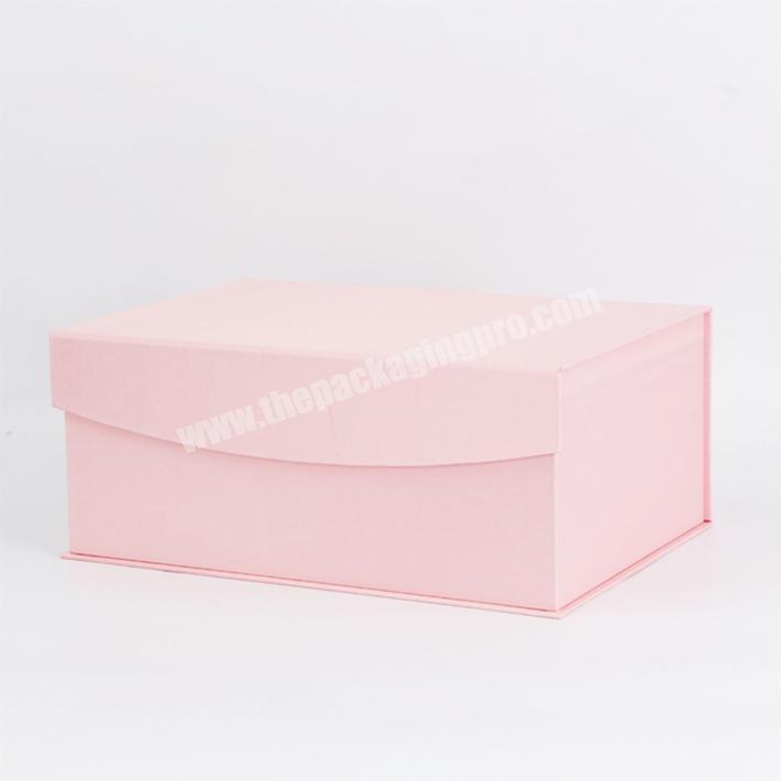 Pink custom lip gloss paper packaging gift box makeup box packaging gift boxes logo printed
