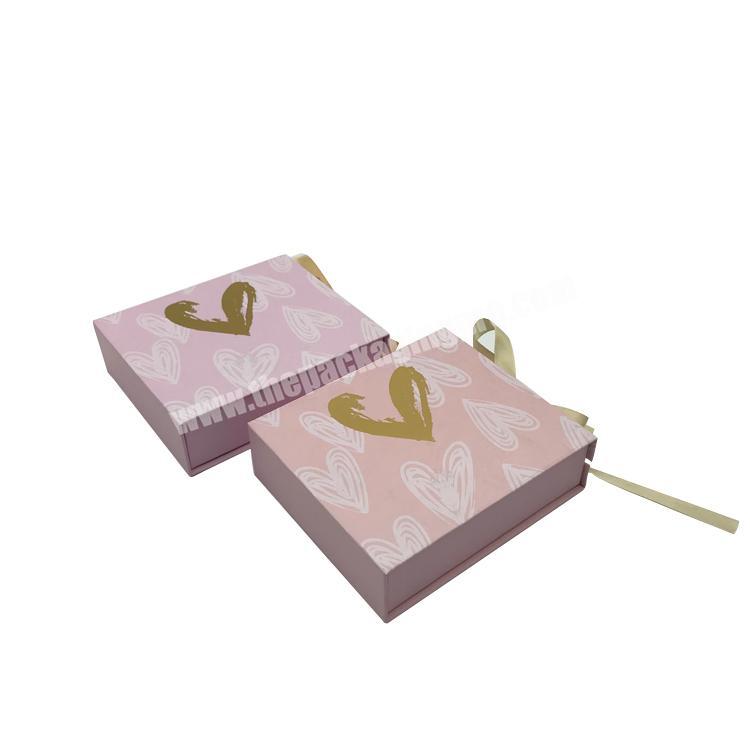 Pink Gift Foldable Box For Eyelash