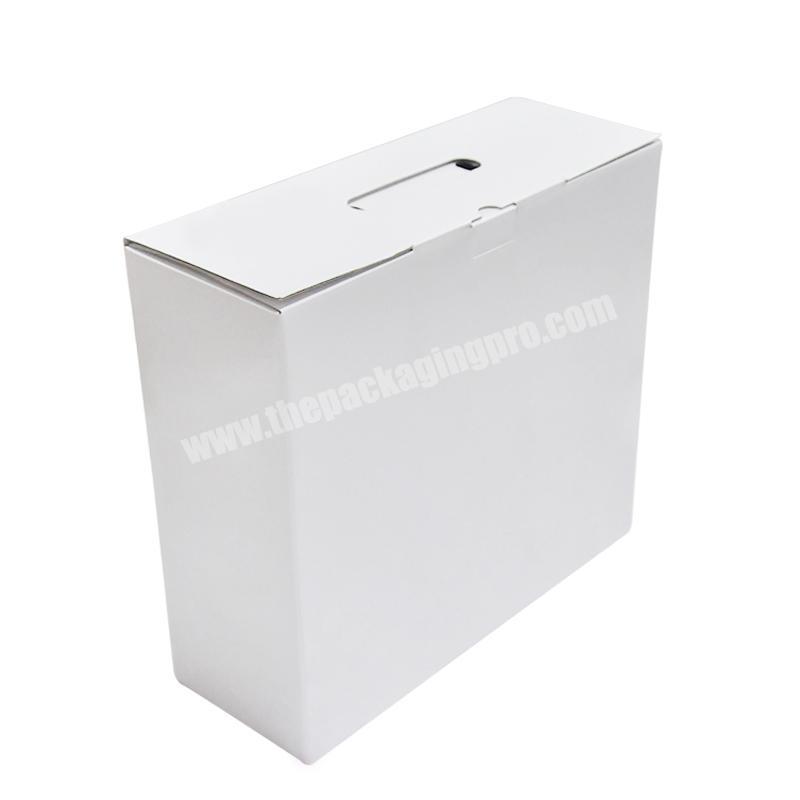 Plastic Handle Cardboard Storage Travel Hat Box