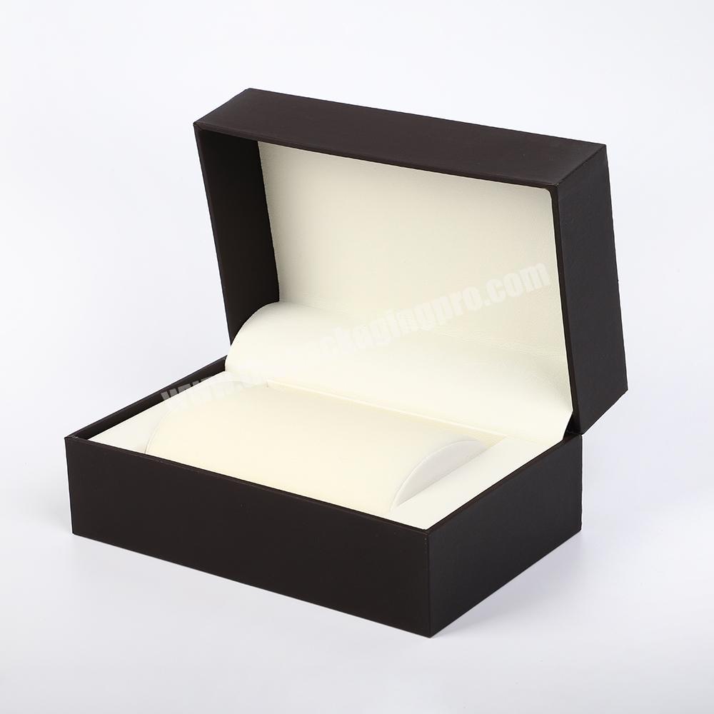 Plastic Watch box with pillow for his-and-hers watches