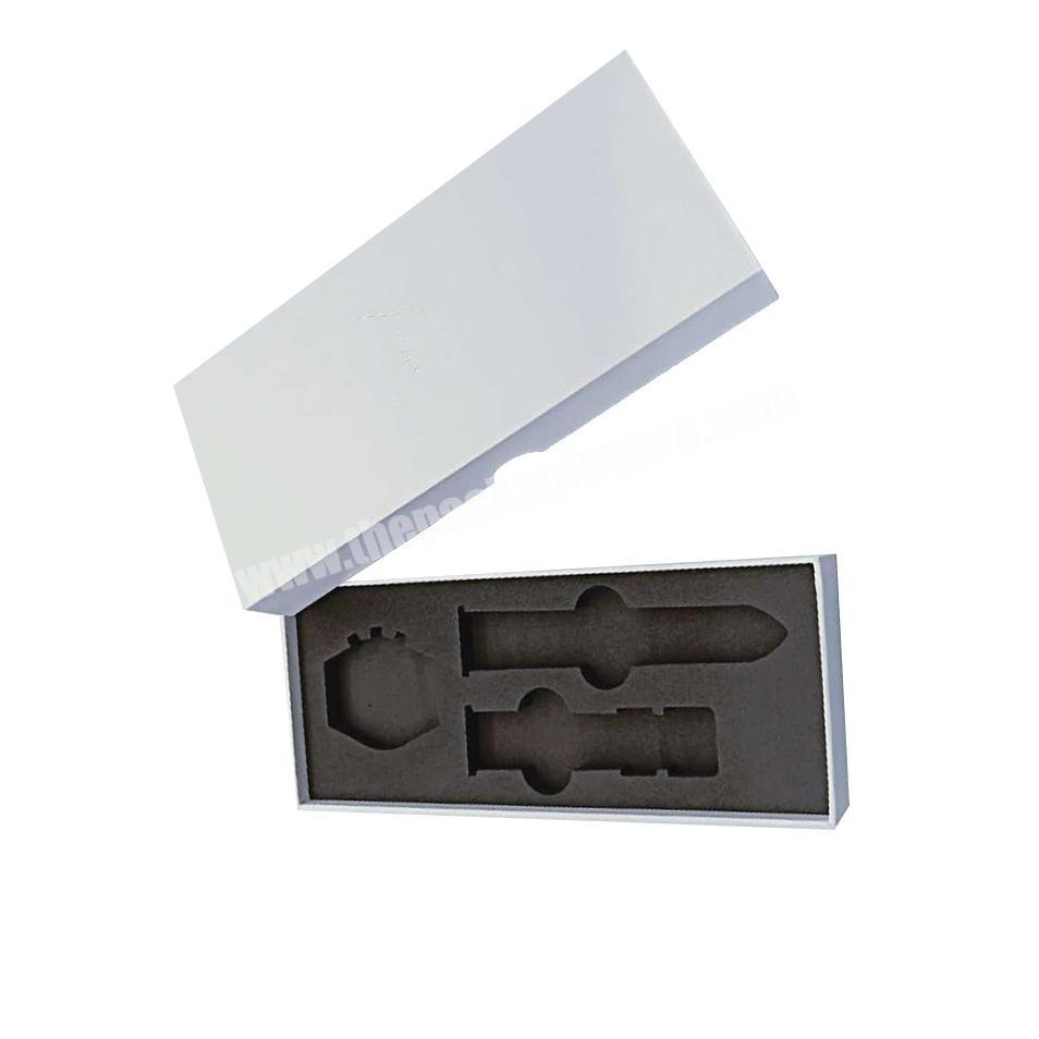 Pocket paper lid off two pieces mache knife gift package box with lid