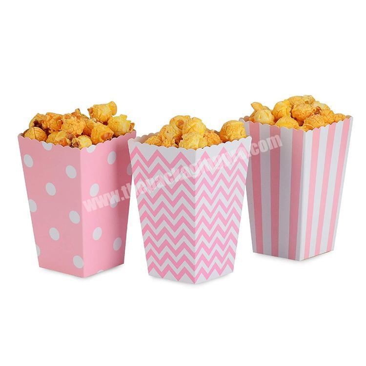 Popcorn Candy Coated Paper  Box Popcorn  Candy Cardboard Paper Packaging  recycled paper popcorn  Candy box