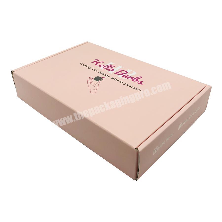 popular best-selling pink packaging mailer box