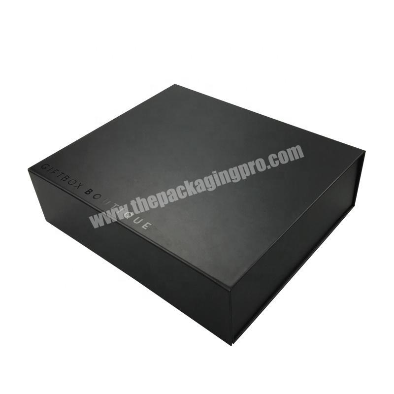 Popular Collapsible Solid Cardboard Gift Box Customized Supplier