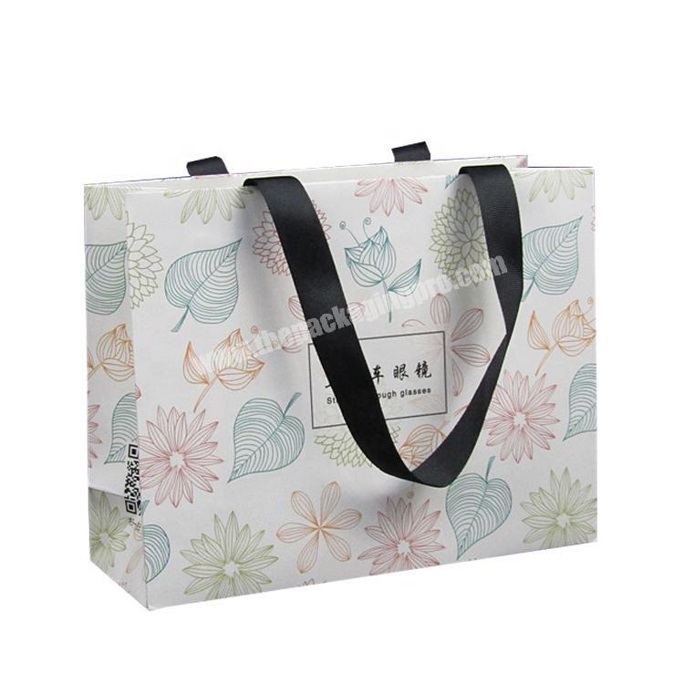 Popular Custom Logo Printing Paper Shopping Bag for Clothing Packaging
