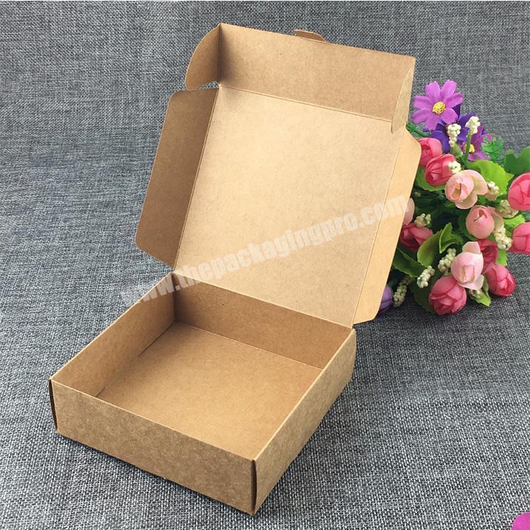 Popular Custom Yellow Kraft Paper Sushi Packaging Box With Glossy Lamination