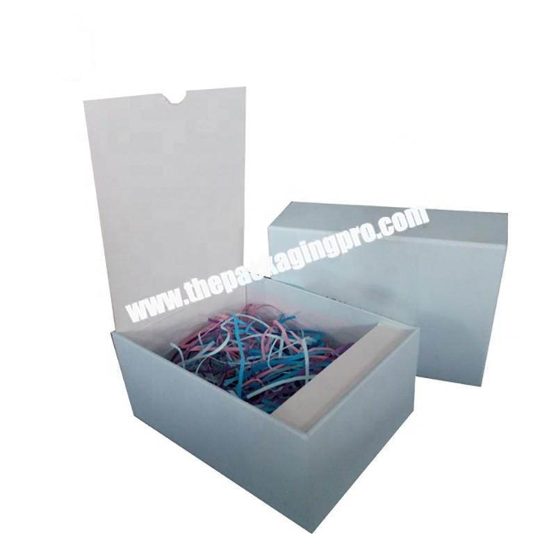 Popular marble texture gift box jewelry packaging hard paper box