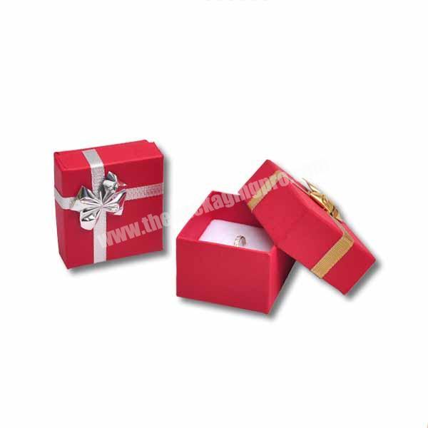 Popular small paper ring jewelry box