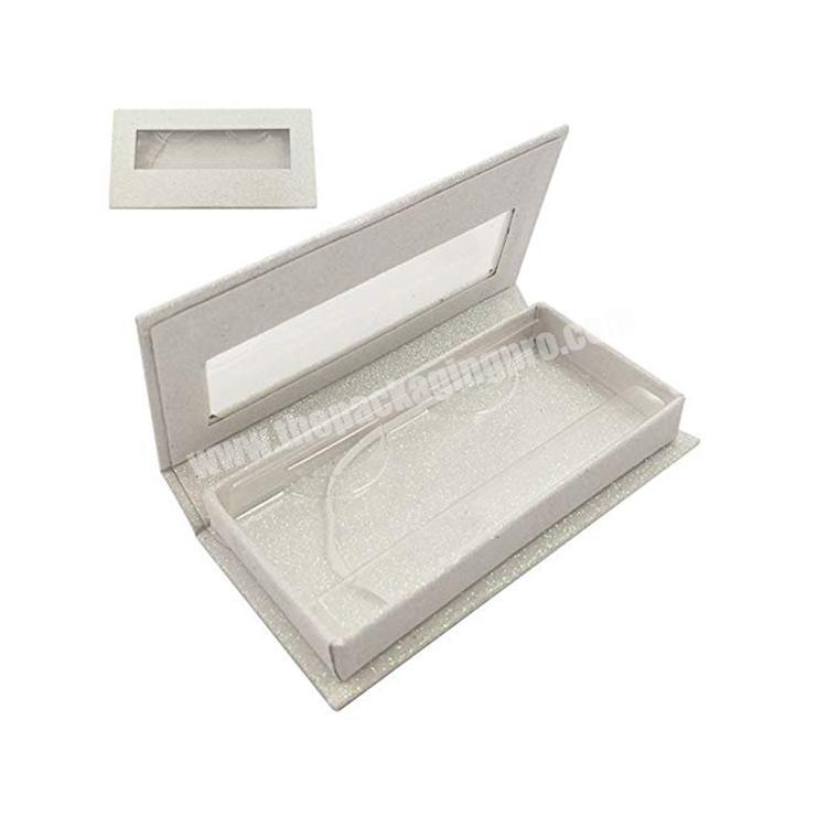 Portable eyelash packing box eyelashes 25mm glitter boxes Lashbox Packaging With Logo