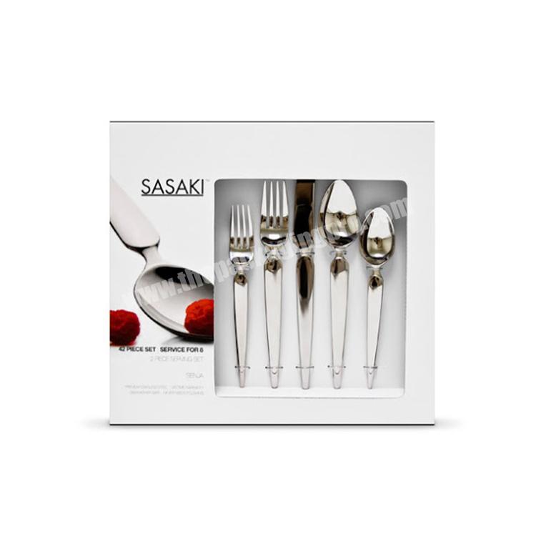 portable storage box packaging for cutlery